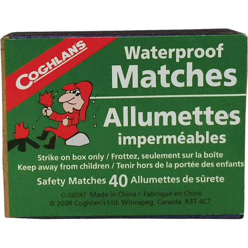 Allumettes imperm&eacute;ables Dynamic GTA Hardware Inc