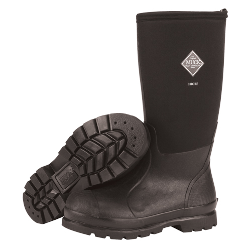 Chore-Hi Work Boots, Rubber, Size 5 GTA Hardware Inc