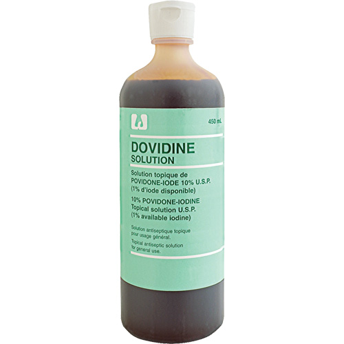 Povidone iod&eacute;e topique, Liquide, Antiseptique GTA Hardware Inc