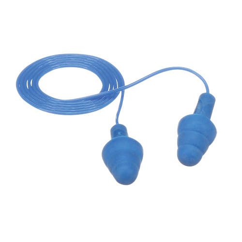 Bouchons d'oreilles d&eacute;tectables E-A-Rsoft UltraFit, Avec cordon, R&eacute;gulier, Vrac - Sac en poly, NRR dB 25 GTA Hardware Inc