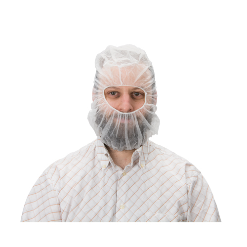 Cagoule jetable, Polypropyl&egrave;ne, Blanc GTA Hardware Inc