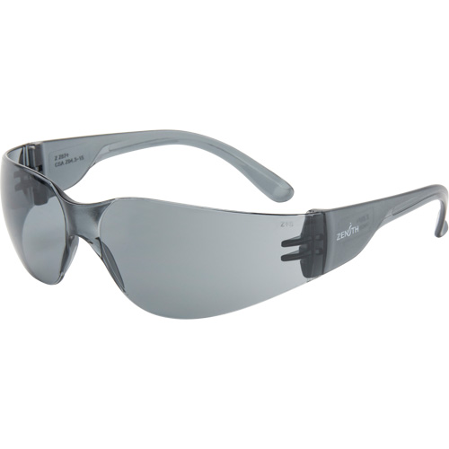 Lunettes de s&eacute;curit&eacute; s&eacute;rie Z600, Lentille Grise/fum&eacute;e, Anti-&eacute;gratignures, ANSI Z87+/R&eacute;pond ou surpasse la norme CSA Z94.3 GTA Hardware Inc