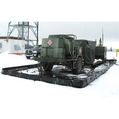 Insta-Berm L-Rod, 1122 US gal. Capacity, 10' W x 15' L x 12" H, L-Bracket GTA Hardware Inc