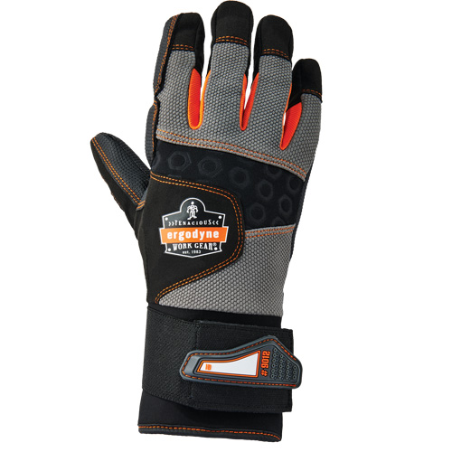 Gants antivibration Proflex 9012 avec support du poignet, Taille Petit, Paume Synth&eacute;tique GTA Hardware Inc