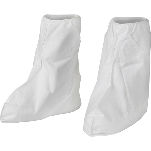 KleenGuard A40 Disposable Boot Covers, One Size, Microporous, White GTA Hardware Inc
