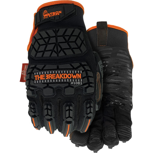 1051 The Breakdown Gloves, Size Small, PVC Coated, Cutshield Shell, ASTM ANSI Level A5/EN 388 Level E GTA Hardware Inc