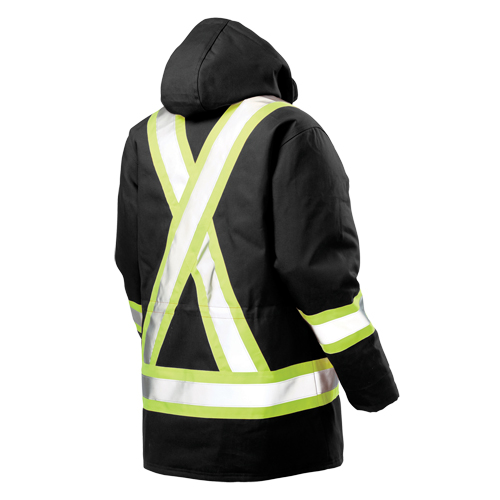 Safety Parka, Black, Large GTA Hardware Inc