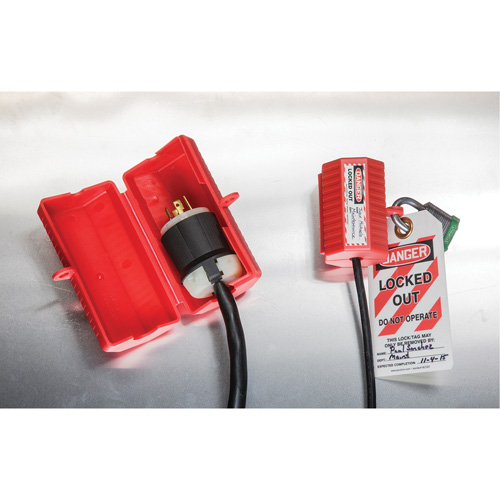Dispositif de verrouillage Stopout StopPlug, Type Prise GTA Hardware Inc