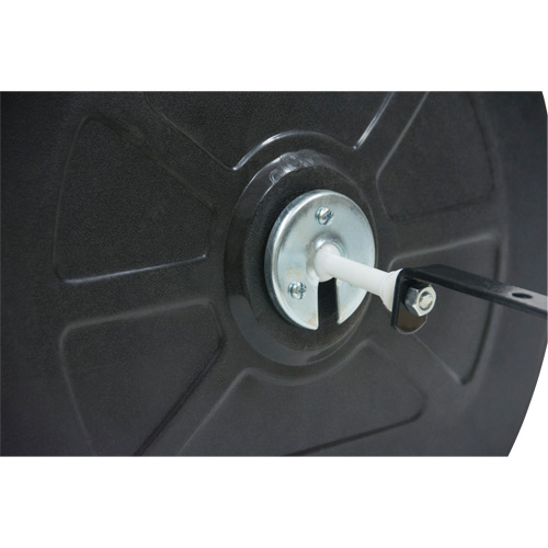 Miroir convexe rectangulaire/rond avec support, 12" h x 18" la, Int&eacute;rieur/Ext&eacute;rieur GTA Hardware Inc