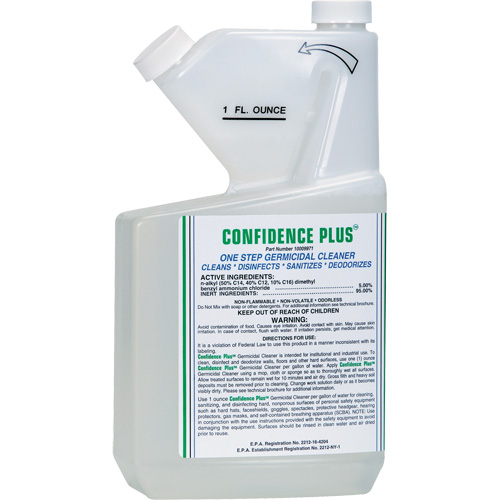 Nettoyant germicide pour respirateur Confidence Plus, Liquide GTA Hardware Inc