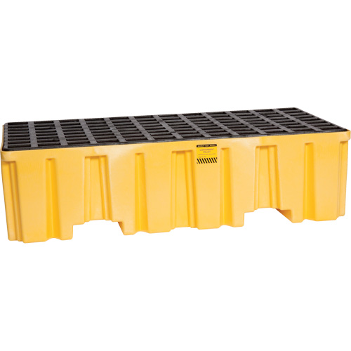 Spill Containment Pallet, 66 US gal. Spill Capacity, 26.25" x 51" x 13.75" GTA Hardware Inc