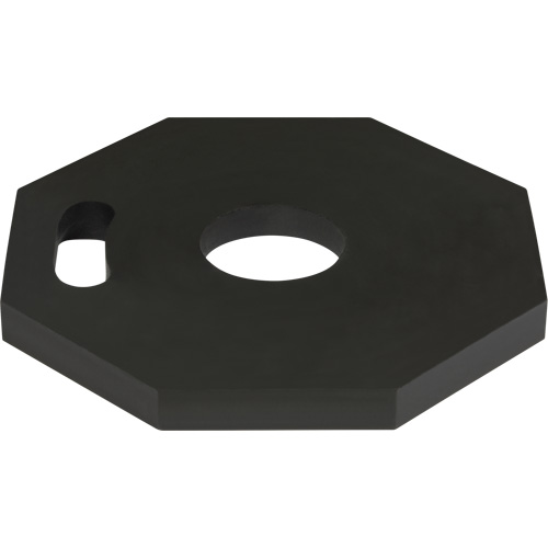 Base en caoutchouc pour poteaux d&eacute;lin&eacute;ateurs de qualit&eacute; sup&eacute;rieure, 12 lb GTA Hardware Inc