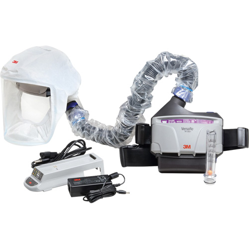 Versaflo PAPR Kit, Loose Fitting Hood & Faceshield, Lithium-Ion Battery GTA Hardware Inc
