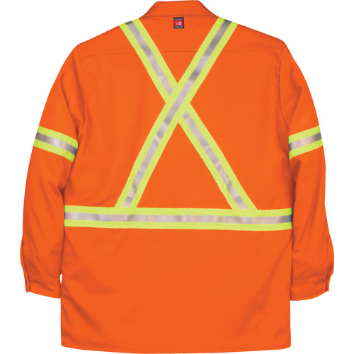 Chemise de travail industrielle Westex UltraSoft, Petit, Orange GTA Hardware Inc