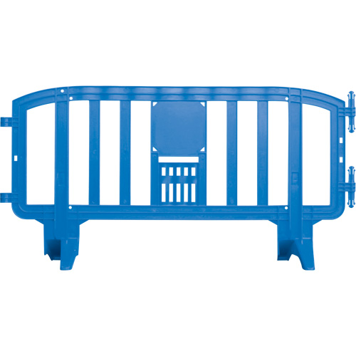 Barricade Movit, Emboîtables, 78" lo x 39" h, Bleu GTA Hardware Inc