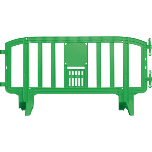 Barricade Movit, Emboîtables, 78" lo x 39" h, Vert GTA Hardware Inc