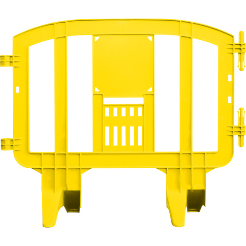 Barricade Minit, Emboîtables, 49" lo x 39" h, Jaune GTA Hardware Inc