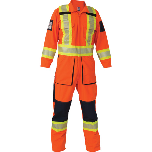 Combinaison ind&eacute;chirable, Petit, Orange haute visibilit&eacute; GTA Hardware Inc
