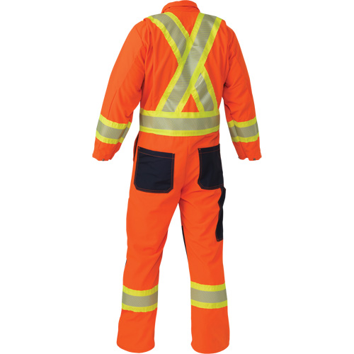 Combinaison ind&eacute;chirable, Petit, Orange haute visibilit&eacute; GTA Hardware Inc