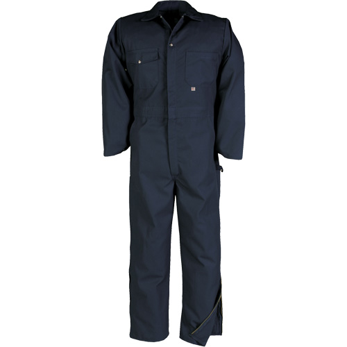Deluxe Coveralls with Zipper, Men's, Navy Blue, Size 38 (Tall) GTA Hardware Inc