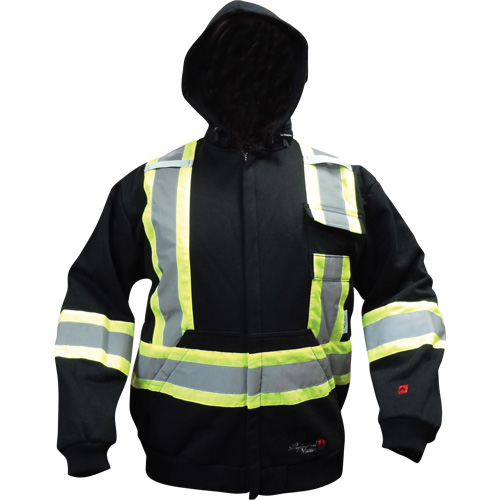 Fire Rated Hoodie, Small, Black GTA Hardware Inc