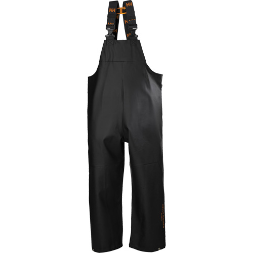 Gale Rain Bib Pants, X-Small, Polyester, Black GTA Hardware Inc