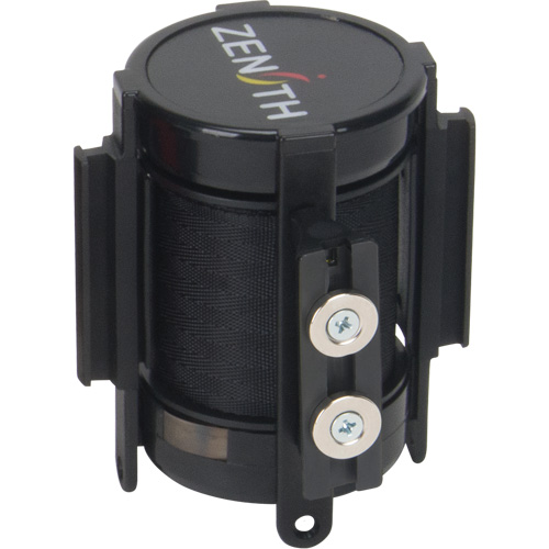 Cassette de ruban magn&eacute;tique pour barri&egrave;re de contr&ocirc;le des foules personnalis&eacute;e, 7', Ruban Noir GTA Hardware Inc
