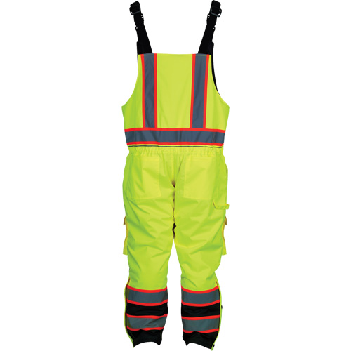 Insulated Overalls, Polyester/Polyurethane, Small, High Visibility Lime-Yellow GTA Hardware Inc