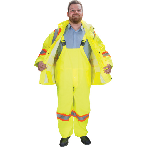 RZ1000 Rain Suit, Polyester, Small, High Visibility Lime-Yellow GTA Hardware Inc