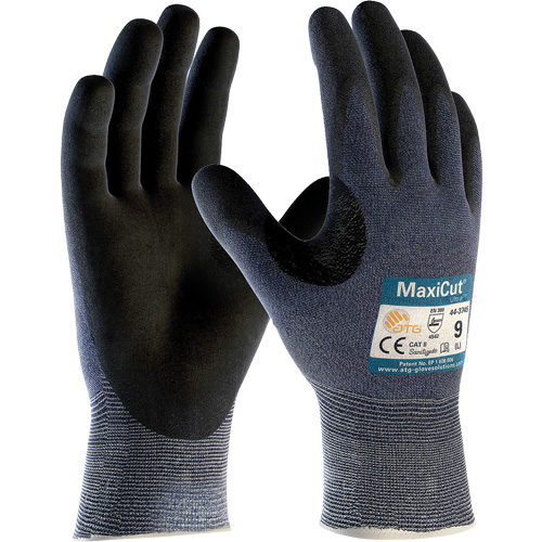 Gants r&eacute;sistant aux coupures ATG MaxiCut Ultra, Taille 3T-Grand, Calibre 15, Rev&ecirc;tement Mousse de nitrile, Enveloppe en PEHP, ASTM ANSI niveau A3/EN 388 niveau 5 GTA Hardware Inc
