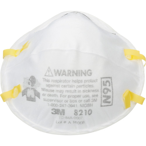 Particulate Respirator, N95, NIOSH Certified GTA Hardware Inc