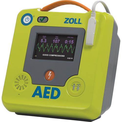 D&eacute;fibrillateur AED 3 BLS pour secouristes professionnels, Semi-automatique, Français, Classe 4 GTA Hardware Inc