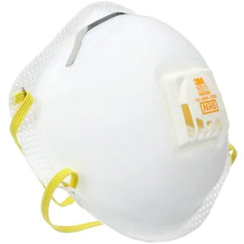 8511 Particulate Respirator, N95, NIOSH Certified GTA Hardware Inc