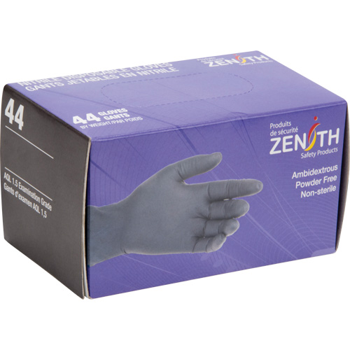 Vending Pack Disposable Gloves, 2X-Large, Nitrile, 5-mil, Powder-Free, Black GTA Hardware Inc