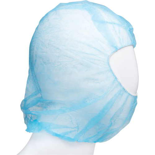 Cagoule jetable, Polypropyl&egrave;ne, Bleu GTA Hardware Inc