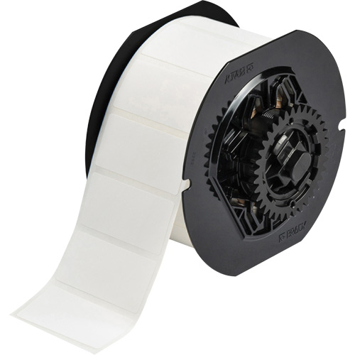 B33 Series Printer Labels, Paper, 2" L x 1" H, White GTA Hardware Inc
