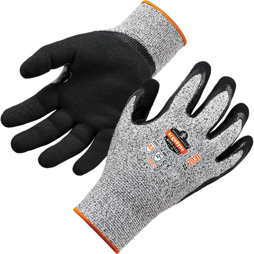 Gants ProFlex tr&egrave;s r&eacute;sistant aux coupures, Taille Petit, Calibre 13, Rev&ecirc;tement Nitrile, Enveloppe en PEHP, ASTM ANSI niveau A3 GTA Hardware Inc