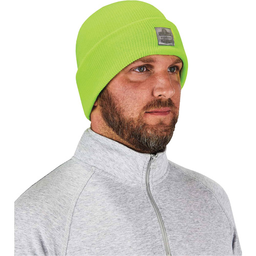 Bonnet en tricot c&ocirc;tel&eacute; N-Ferno, Taille unique, Vert lime haute visibilit&eacute; GTA Hardware Inc
