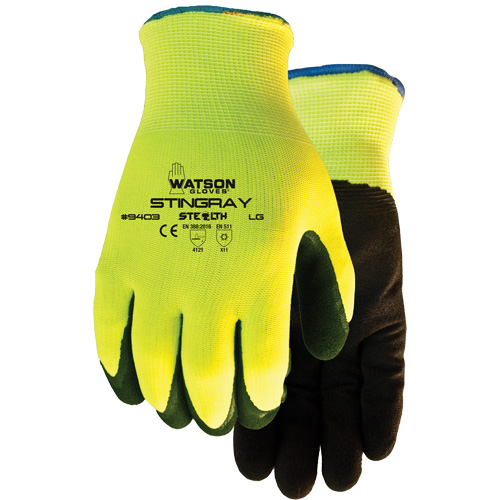 Gants isol&eacute;s Stealth Stingray, T-Grand, R&ecirc;vetement Nitrile, Calibre 13, Enveloppe en Polyester GTA Hardware Inc