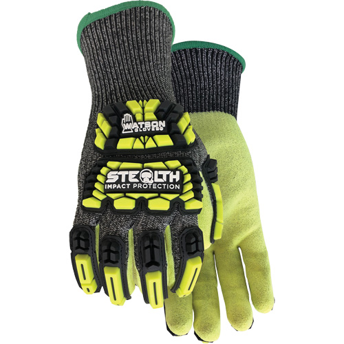 Gants r&eacute;sistants aux coupures et aux chocs Stealth Dog Fight, Petit, Paume en Fibre de verre/PEHP/Nylon/Spandex, Poignet Poignet en tricot GTA Hardware Inc