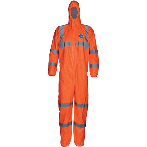 HV High Visibility Coveralls with Hood, Small, Orange, Tyvek&reg; 500 GTA Hardware Inc