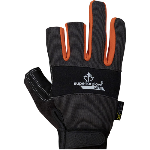 Clutch Gear&reg; Open-Finger Framers Gloves, Synthetic Palm, Size Small GTA Hardware Inc