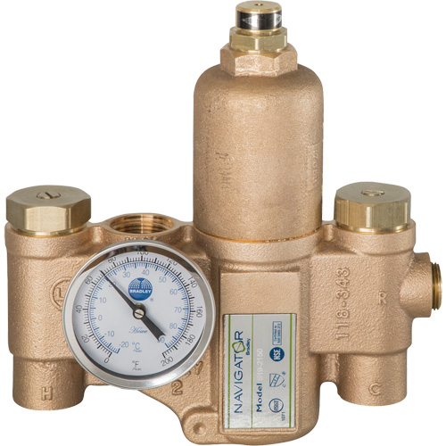 Navigator EFX20 Emergency Fixture Thermostatic Mixing Valve, 30 GPM GTA Hardware Inc