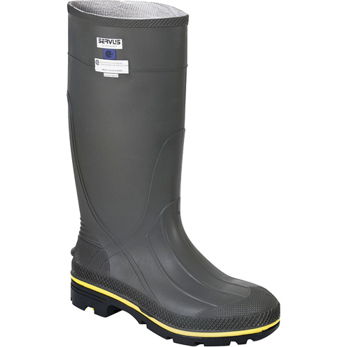 Bottes de s&eacute;curit&eacute; Pro, PVC, Embout Acier, Pointure 5 GTA Hardware Inc