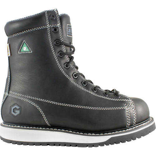 Rigger Work Boots, Leather, Steel Toe, Size 7, Impermeable GTA Hardware Inc