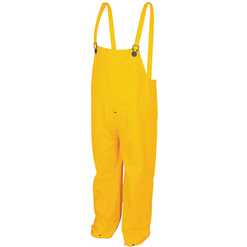 Classic Series Bib Rain Pants, Large, Polyester/PVC, Yellow GTA Hardware Inc