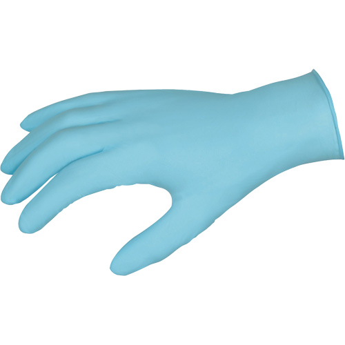 DuraShield Disposable Gloves, Large, Nitrile, 3-mil, Powder-Free, Blue GTA Hardware Inc