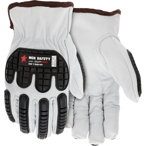 Gants de conducteur r&eacute;sistants &agrave; la coupure, Taille Grand, Enveloppe en PEHP, ASTM ANSI niveau A5 GTA Hardware Inc