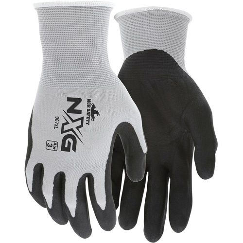 NXG&reg; Coated Gloves, Large, Foam Nitrile Coating, 13 Gauge, Nylon Shell GTA Hardware Inc