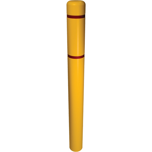 Bollard Cover, 6" Dia. x 52" L, Yellow GTA Hardware Inc